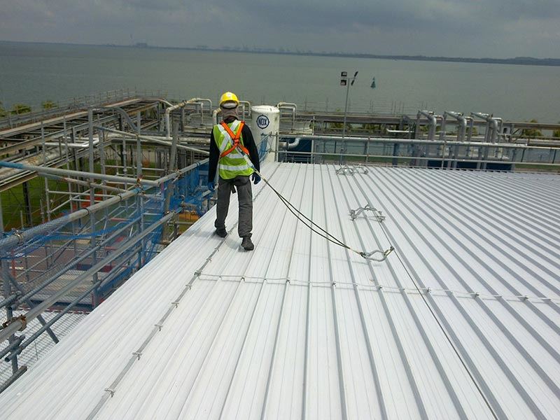 Lifeline in steel structure Lifeline in steel structure