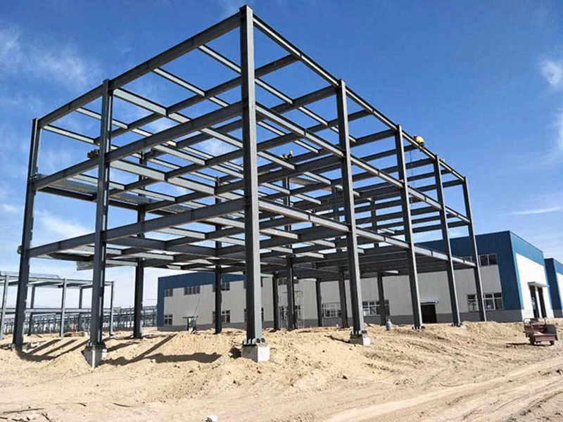 Multi storey frame steel structure_0 Multi storey frame steel structure_0